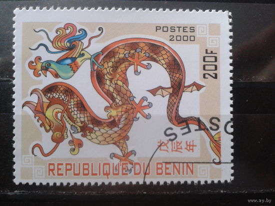 Бенин 2000 Китайский Новый год - год Дракона