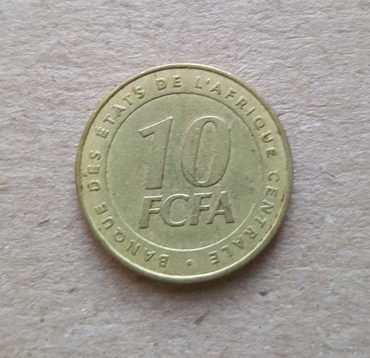 Центральная Африка 10 франков 2006 (BEAC 10 FRANCS)