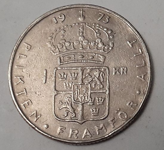 Швеция 1 крона, 1973 (14-15-35)