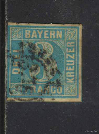 Бавария Кор 1850 Номинал Стандарт #2II