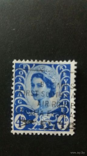 Великобритания--регион.марки  (Уэльс) 1966