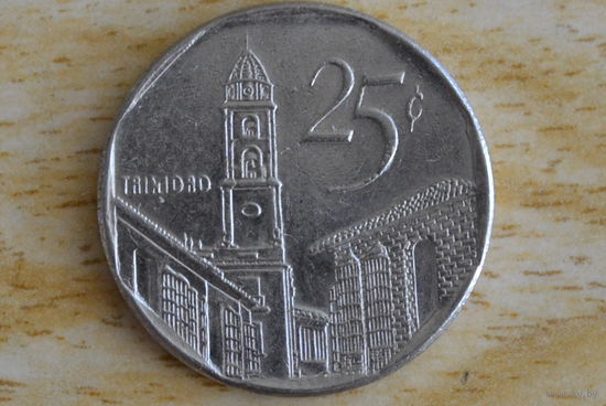 Куба 25 центов 2003