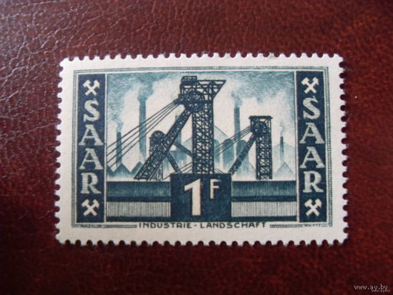 Саар 1952 Земли Германии Saar Mi.319**