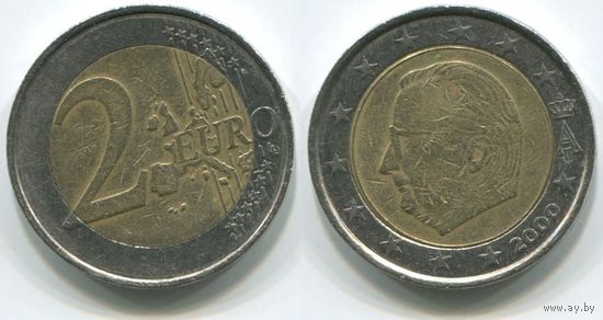Бельгия. 2 евро (2000)