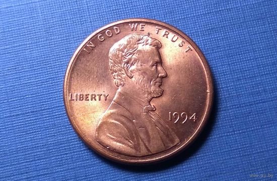 1 цент 1994. США. AU!