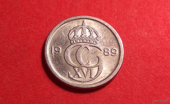 10 эре (оре) 1989. Швеция.