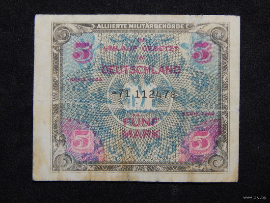 Германия 5 марок 1944г.