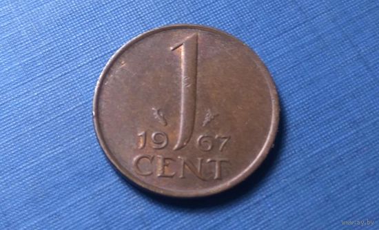 1 цент 1967. Нидерланды.