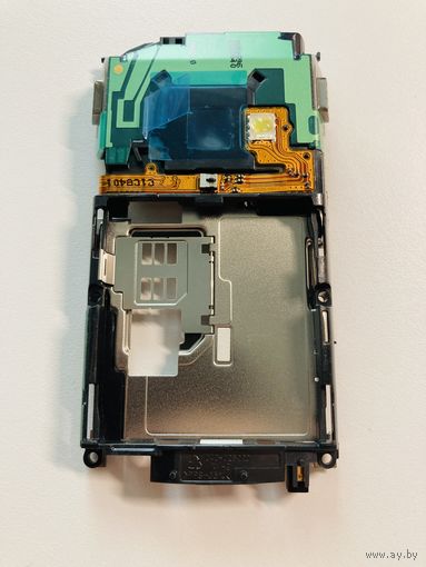 Nokia N95 - Средняя часть нижнего слайдера с динамиками,антенной,разъёмом и микрофоном, Оригинал (0264643)