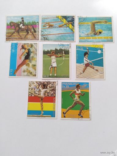Парагвай 1976 8м  ол.игры