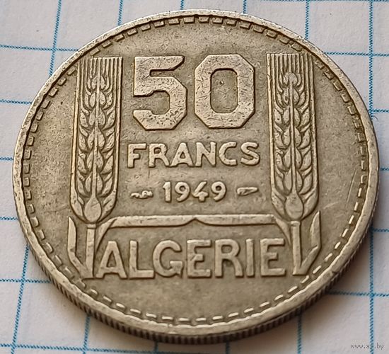 Алжир 50 франков, 1949      ( 2-10-3 )