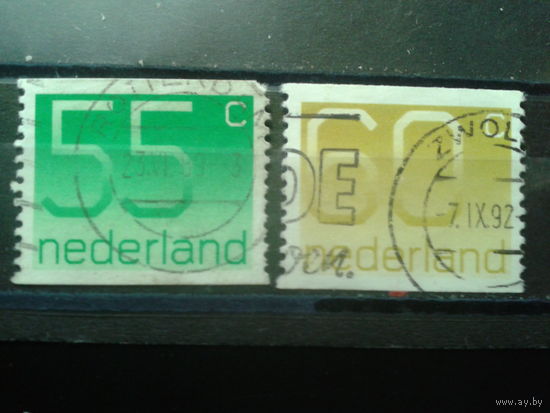 Нидерланды 1981 Стандарт, рулонные марки Полная серия