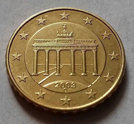 10 евроцентов, Германия 2003 D