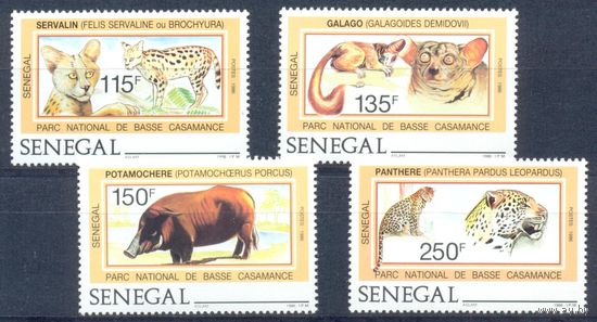 Сенегал 1987 Фауна, 4 м.