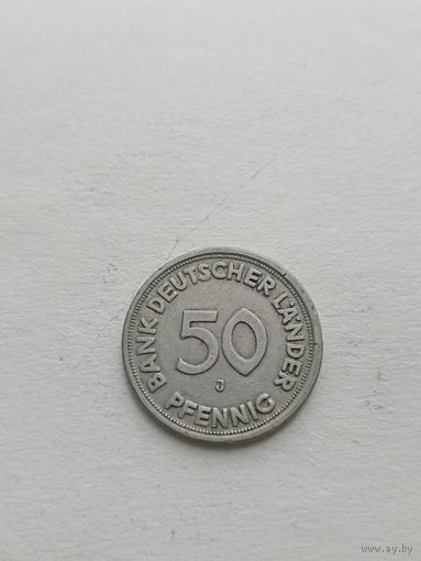 Германия 50 пфенингов 1949г(J)