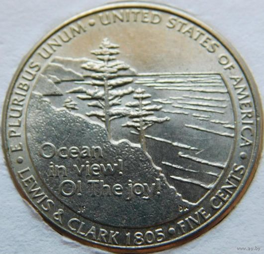 США 5 центов 2005 год