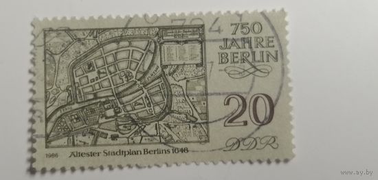 ГДР 1986. 750-летие Берлина