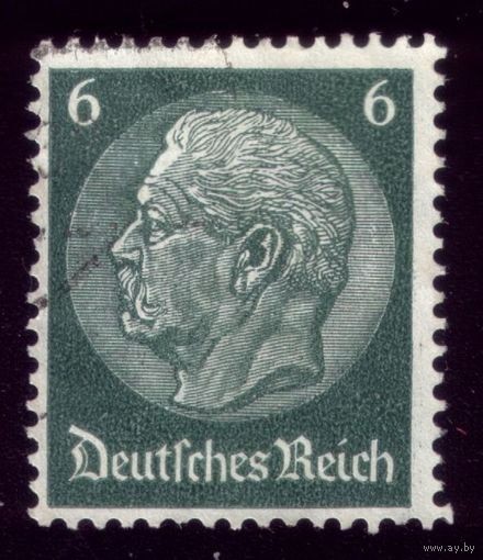 1 марка 1934 год Германия Гинденбург 550
