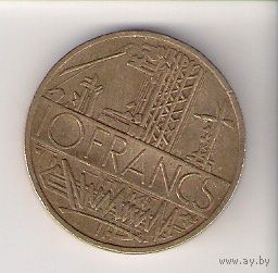 Франция, 10 francs, 1980г
