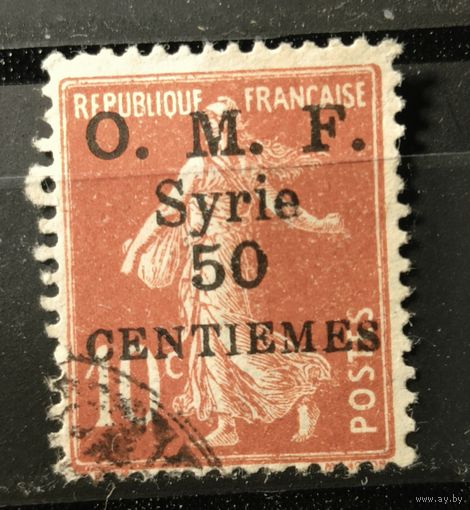 Сирия 1921г. O.M.F.