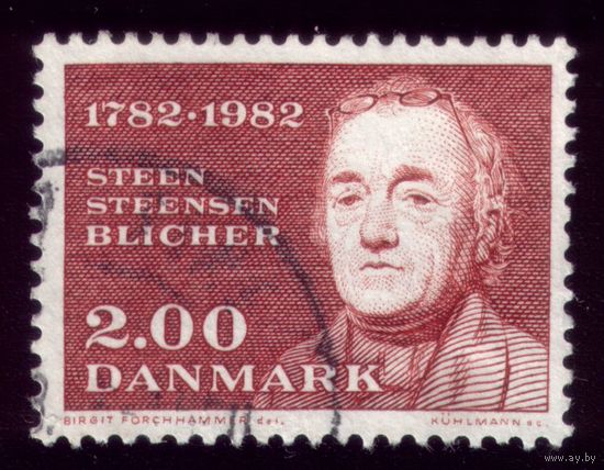 1 марка 1982 год Дания 761