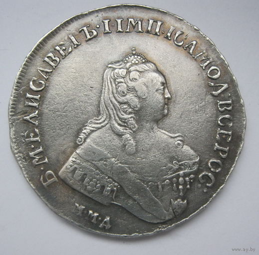 Рубль 1755 год