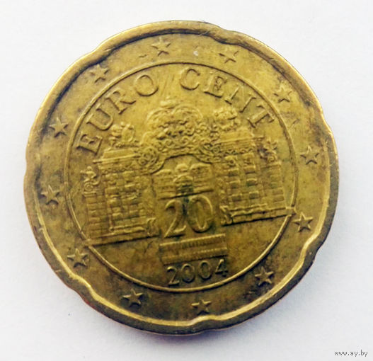20 евроцентов Австрия 2004