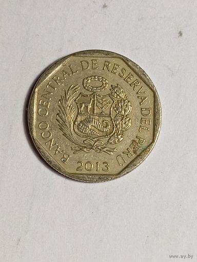 Перу 50 сентаво 2013 года .