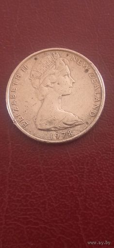 Новая Зеландия 1 цент 1978г.