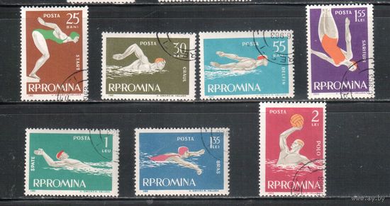 Румыния-1963, (Мих.2153-2159) гаш.  ,Спорт (полная серия)