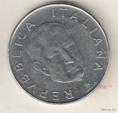 Италия 100 лира 1974 100 лет со дня рождения Гульельмо Маркони