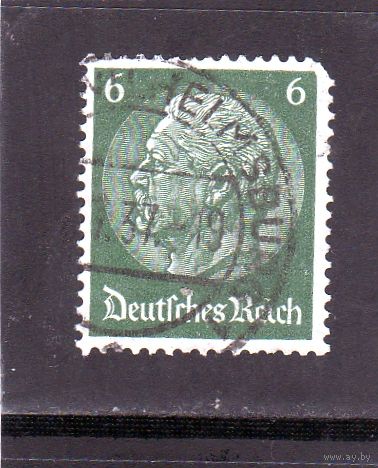 Немецкий рейх.Ми-484.Поль фон Гинденбург (1847-1934), второй президент.1934.