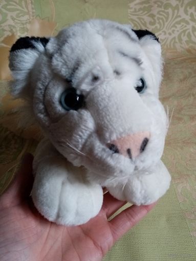 Белый тигренок Тигр мягкая игрушка