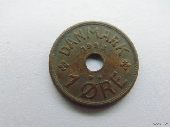 Дания 1 эре 1928г.