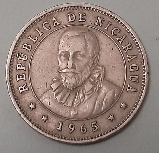 Никарагуа 25 сентаво, 1965 (11-4-4(в))