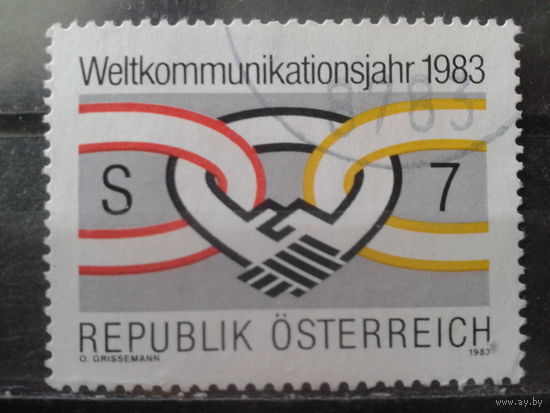Австрия 1983 Межд. коммуникации, символика