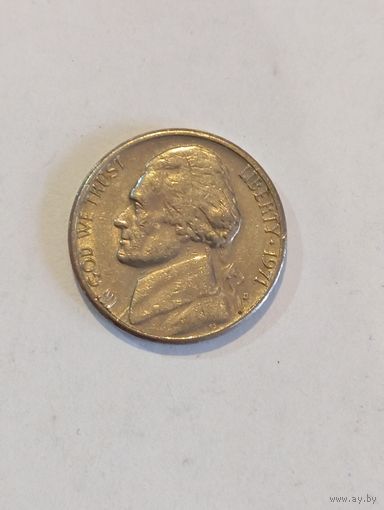 США 5 центов 1971 года .