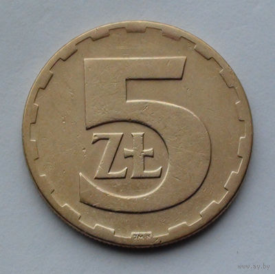 Польша 5 злотых. 1977