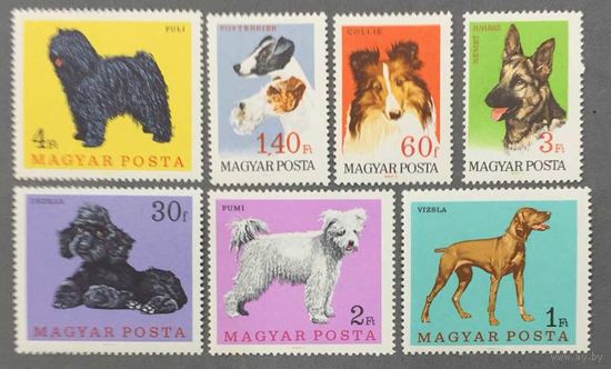 Венгрия 1967г Собаки