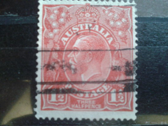 Австралия 1924 Король Георг 5 ВЗ 3