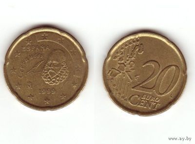 20 центов 1999 г.