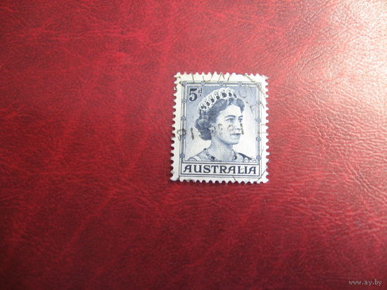 Марка королева Елизавета II 1959 год Австралия