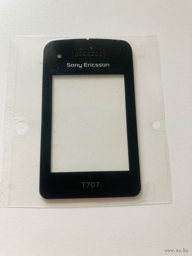 Sony Ericsson T707i - Защитное стекло внутреннего дисплея (цвет: Black), Оригинал