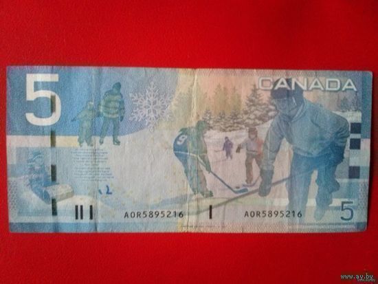 5 долларов, Канада 2006 г.