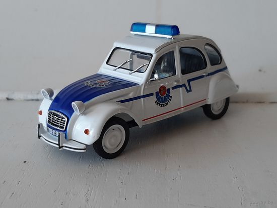 CITROEN 2CV. Полиция Страны Басков. 1/43. Полицейские машины мира.