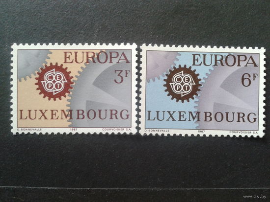 Люксембург 1967 Европа полная