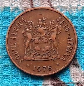ЮАР 2 цента 1978 года. R