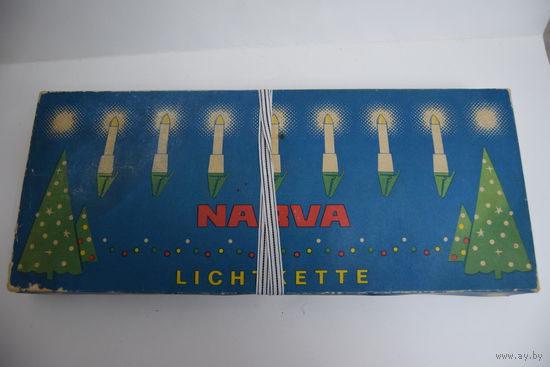 Елочная игрушка "Гирлянда". Германия. В оригинальной упаковке. Не использовалась. 70-х годов.