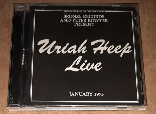 Uriah Heep – "Uriah Heep Live" 1973 (Audio CD) Remastered