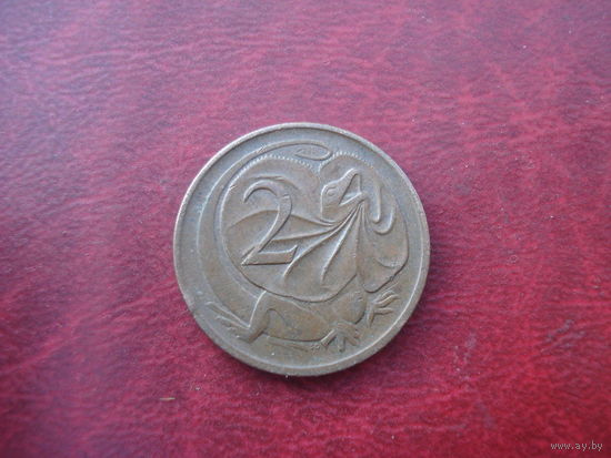 2 цента 1976 год Австралия